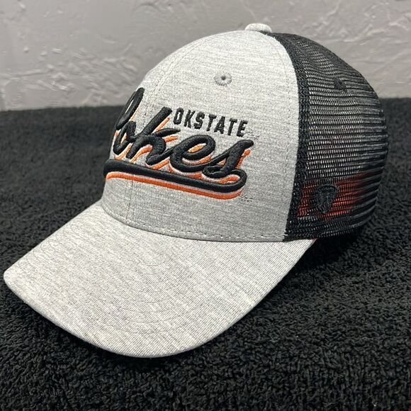 🔥🏈 OKLAHOMA STATE COWBOYS Mesh Back Snapback HAT - OSFA - PERFECT!!! - Picture 3 of 11
